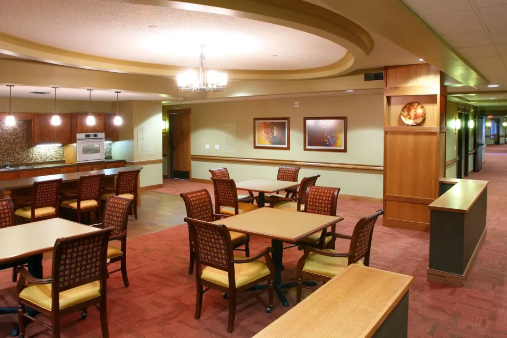 A sitting area at The Alton Memory Care
